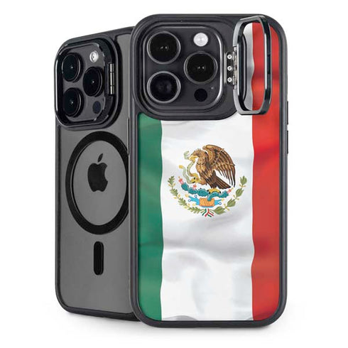 Mexico Flag iPhone 15 Pro Kickstand Case